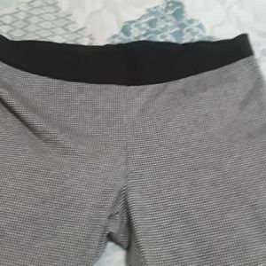 Willi Smith black and white skinny leggings